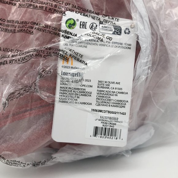 McDonald's French Fry Crossbody Bag, Accessory Collection NEW - Picture 5 of 5